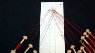 Cloth Stitch in Bobbin Lacemaking [upl. by Larimore]