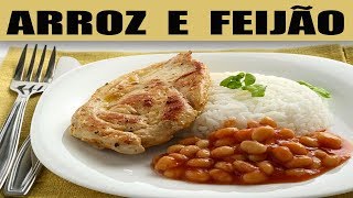 Come fare riso e fagioli alla brasiliana [upl. by Hgielsel]