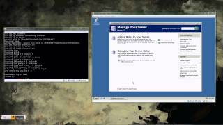 VirtualBox Internal Network Step 3  Install Server 2003 with Roles [upl. by Airelav]