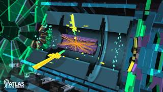 ATLAS 13 TeV Stable Beam Collisions [upl. by Tilda]