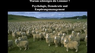 Rainer Mausfeld „Warum schweigen die Lämmer“  Techniken des Meinungs und Empörungsmanagements [upl. by Marmawke]