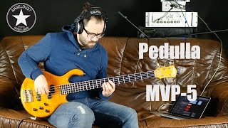 Pedulla MVP 5 Bass  fbcomangeldustguitars Review Test [upl. by Brieta]