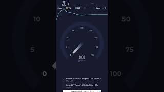 bsnl 4g speedtest lucknow  700 MHz LTE Band 28 BSNL 4G speedtest IIM Lucknow [upl. by Torie]