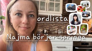 SFI kurs B  Ordlista Najma börjar springa [upl. by Yennej]