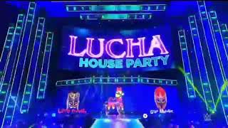 LINCE DORADO amp GRAN METALIK  AKIRA TOZAWA ENTRANCE WWE MAIN EVENT [upl. by Yanahc]