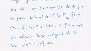 193 Calcular la signatura de una matriz [upl. by Esinaej]