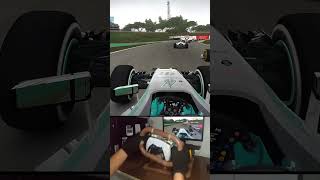 Hard race start  Racing with Gyroscope rubensbarrichello formula1 f1 mercedes [upl. by Day322]