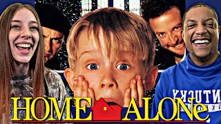 HOME ALONE1990  MOVIE REACTION  Macaulay Culkin  Joe Pesci  John Candy  HILARIOUS 🎄😂🎄😂🎄 [upl. by Trebreh88]