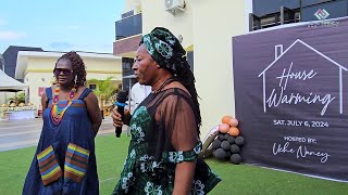 PART 2  WATCH FULL VIDEO OF UCHE NANCYS HOUSEWARMING [upl. by Ovatsug]