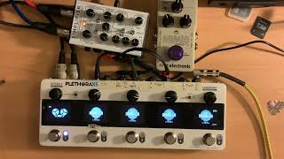 Mimiq Doubler Test Board IN STEREO  TC Electronic Plethora X5 with Simplifier MK2 [upl. by Brozak]