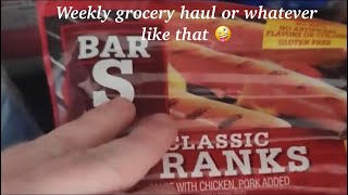 Songbyrd’s weekly grocery haul great value edition [upl. by Ahsrav]