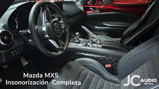 Mazda MX5 Insonorización completa [upl. by Trudey795]