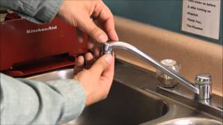 Installing a Faucet Aerator [upl. by Cleopatre]