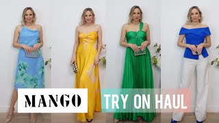 LOOKS ELEGANTES  Looks para eventos👗  HAUL MANGO  AlinaJechiu [upl. by Nasas]