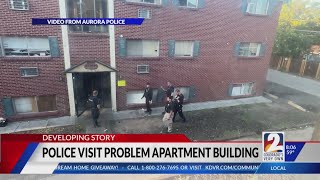 Aurora PD patrol problem apartment building [upl. by Ecar]