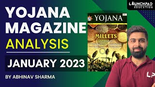 YOJANA MAGAZINE JANUARY 2023  DETAILED ANALYSIS  UPSC STATE PSC EXAMS [upl. by Nnylhtak]