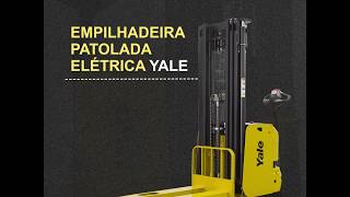 Empilhadeira Patolada Elétrica Yale MS16  Conheça as Vantagens [upl. by Rotman374]