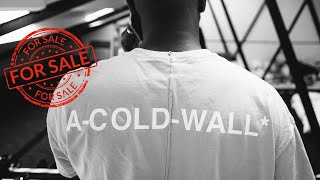 AColdWall Is Up For Sale Again [upl. by Nilved575]