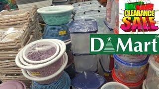 🤩d mart latest clearance sale Dmart household trendy items 💢 dmart best storage containers [upl. by Rotsen]