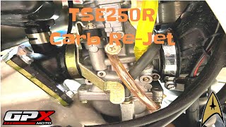 GPX TSE250R Carb ReJet [upl. by Martyn]