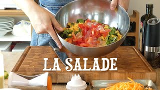 【フレンチの定番】Petit Chef  La salade サラダ [upl. by Yelrac]