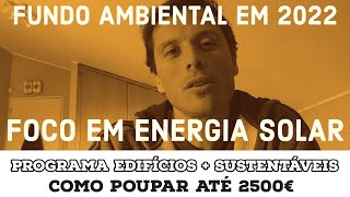 Como funciona o Fundo Ambiental Foco na Energia Solar [upl. by Harraf793]