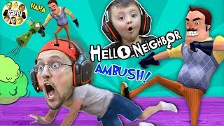 Hello Neighbor Story Mod Who Kicked Duddy FGTEEV Gameplay  Skit [upl. by Heyde555]