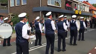 Bloemencorso Lichtenvoorde 2018 Fanfare Antonius Vragender [upl. by Dahl674]