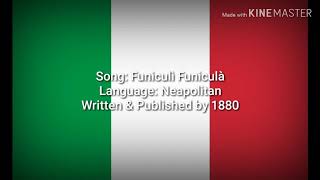 Funiculi Funicula  Beautiful Neapolitan Song Original Neapolitan Lyrics amp English Translation [upl. by Puritan]