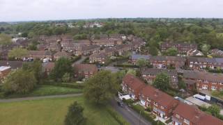 Lacey Green Wilmslow Cheshire from above [upl. by Lodge]