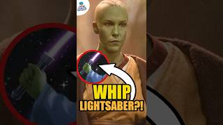 Star Wars Is Introducing A NEW Whip Lightsaber 🤯 [upl. by Lupita]