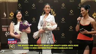 MISS UNIVERSE PHILIPPINES ZAMBALES 2024 IS ANITA ROSE GOMEZ  Sashing Ceremony [upl. by Esimaj121]