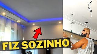 COMO FAZER SANCA DE DRYWALL  COMPLETO [upl. by Aissilem372]