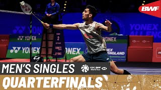 YONEX All England Open 2024  Lee Zii Jia MAS vs Lakshya Sen IND  QF [upl. by Alik]