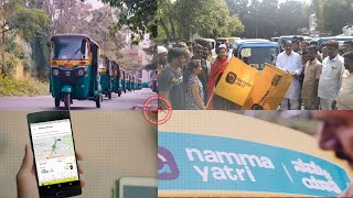 GLB NAMMA YATRI LAUNCHED IN KALABURAGI ENABLING CITIZENS TO BOOK AUTOS FROM HOME [upl. by Adnalohs]