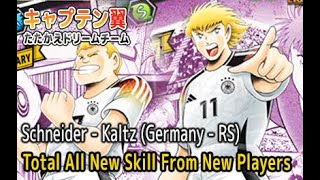 Captain Tsubasa Dream Team  SchneiderKaltz New Skill 212 tsubasadreamteam [upl. by Brewer975]