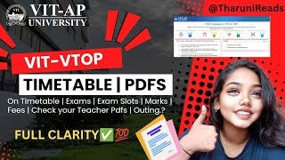 VITAP VTOP vitap vithostelvitapvtopstudytipsvitvellore1stsemestersyllabusvithostelrooms [upl. by Radbun31]