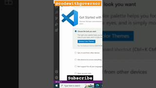 How to run html css code in visual studio CodewithGovernor htmldeveloper js css [upl. by Nehtiek]