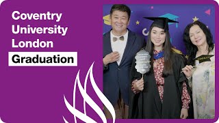 Coventry University London Graduation [upl. by Ahsemat]