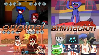 quotPlay Time x fnf Ramquot animation vs original [upl. by Aillemac668]