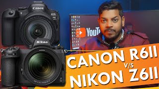 Camera Comparison  Canon R6 Mark II Vs Nikon Z6 II [upl. by Pearle]