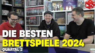 Die BESTEN Brettspiele 2024 • Unsere absoluten Highlights in Q2 [upl. by Rapsac122]