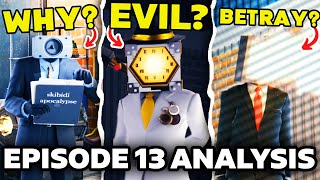 ELITE ISO amp MOBI EVIL BETRAYAL  Episode 13 SKIBIDI TOILET MULTIVERSE Easter Egg Analysis Theory [upl. by Krawczyk]