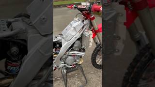 Up Close Look a Aluminum Framed BBR Motorsports CRF150R [upl. by Okiram861]