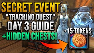 WoW 20th Anniversary  The Trails Gone Cold Quest  GUEST RELATIONS SECRET EVENT DAY 3 GUIDE [upl. by Bernadine]