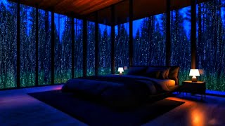 VERY HEAVY RAIN and THUNDERSTORM Sounds for Sleeping 3 HOURS BLACK SCREEN Thunder Sleep Relaxation [upl. by Gaspar201]