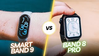 Dura DECISIÓN 💥 Xiaomi Smart Band 9 vs Xiaomi Smart Band 8 Pro COMPARATIVA en ESPAÑOL [upl. by Adnarom]