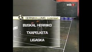 ZISKAR II  TORRE vs INSAUSTI  GARMA II Gernika · 2002 Pala [upl. by Itraa]