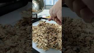 homemade granola healthyfood granola [upl. by Anelegna]