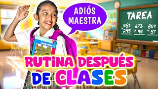 🎒¡RUTINA DESPUÉS DE CLASES😨¡ME DEJARON MUCHA TAREAl Yo soy Aranza 💕 [upl. by Eissen914]